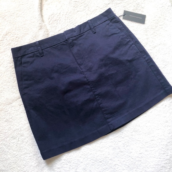 NWT Tommy Hilfiger Navy Hollywood Skirt - Size 6 - Picture 3 of 8